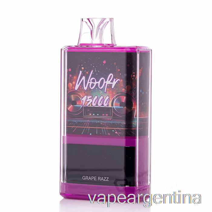 Woofr 15000 Vape Desechable Uva Razz Argentina